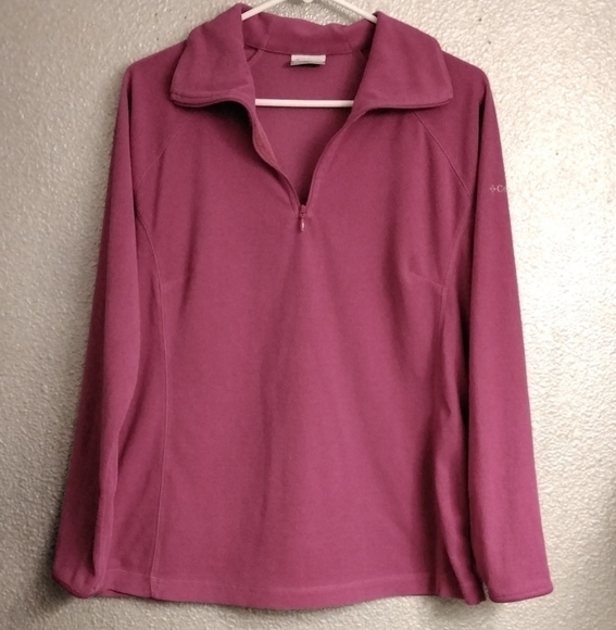 Columbia Sportswear Bright Pink Pullover    Size L - Picture 2 of 5
